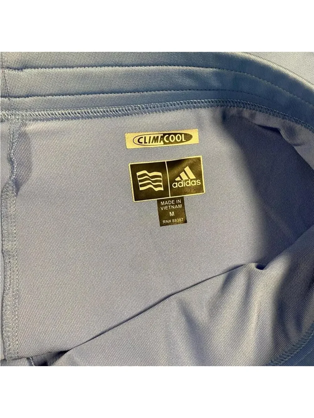 Adidas Light Blue ClimaCool Apparel Skort Skirt